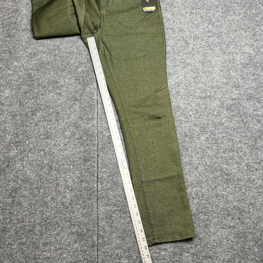 Black Diamond Olive Green Skinny Pants - Picture 8 of 16